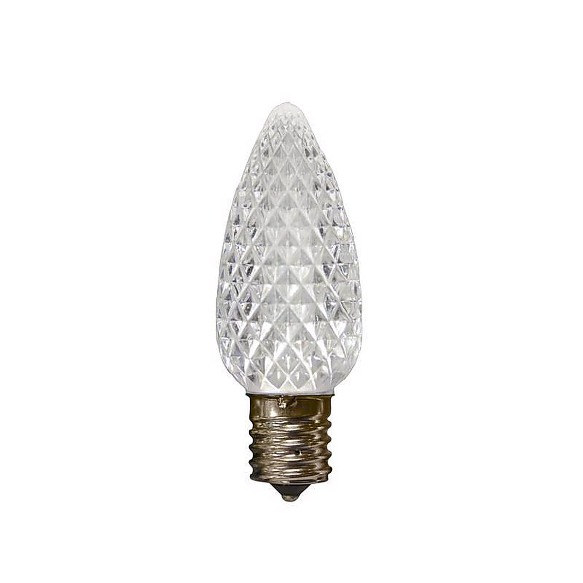 Celebrations - C925FPWA - Platinum LED C9 Pure White 25 CT String Christmas Lights 25 Ft.