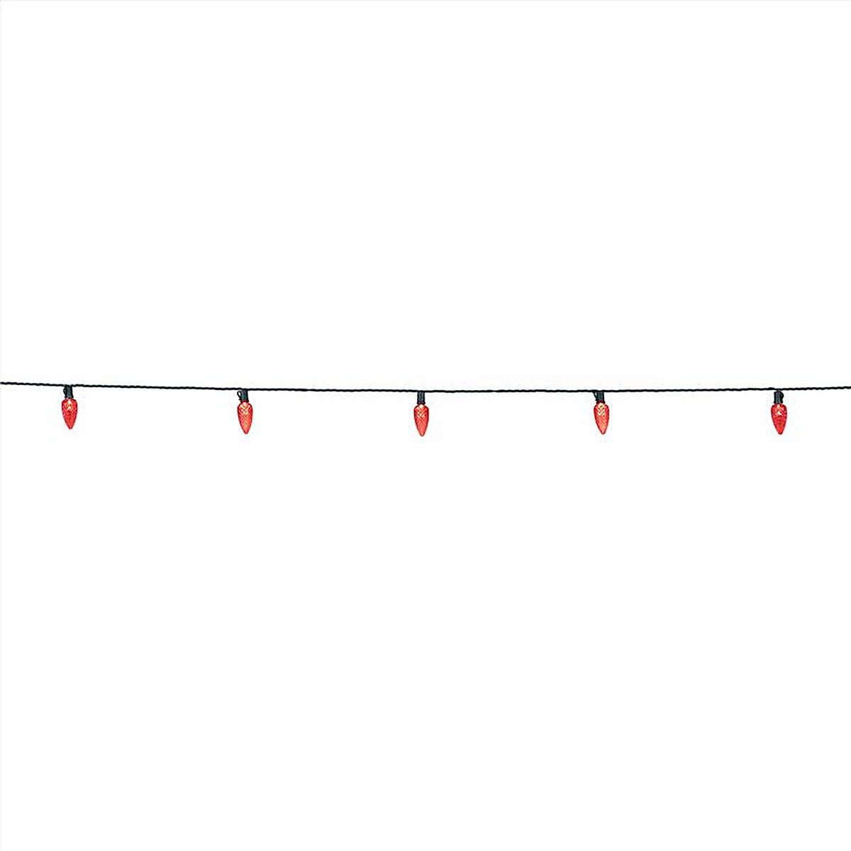 Celebrations - C925FRDA - Platinum LED C9 Red 25 CT String Christmas Lights 25 Ft.