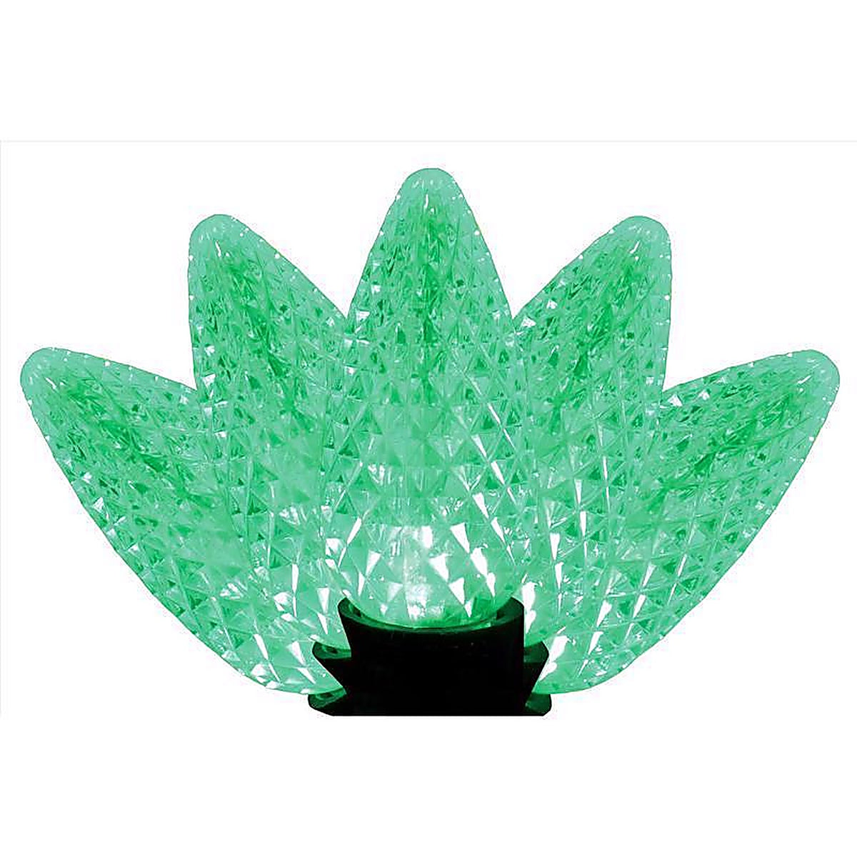 Celebrations - C925FGRA - Platinum LED C9 Green 25 CT String Christmas Lights 25 Ft.