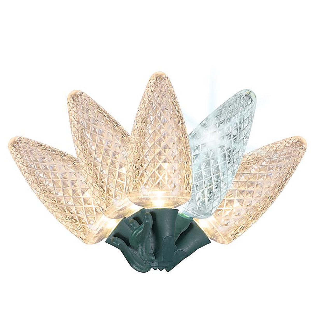 Celebrations - C925FWWSA - Platinum LED C9 Warm White 25 CT String Christmas Lights 25 Ft.