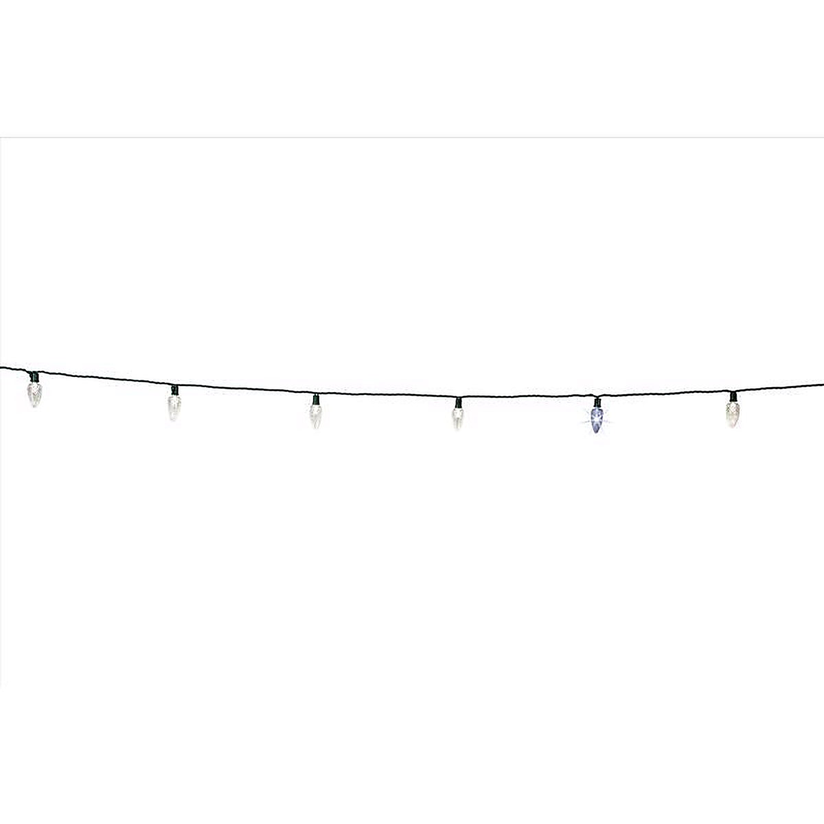 Celebrations - C925FPWSA - Platinum LED C9 Pure White 25 CT String Christmas Lights 25 Ft.