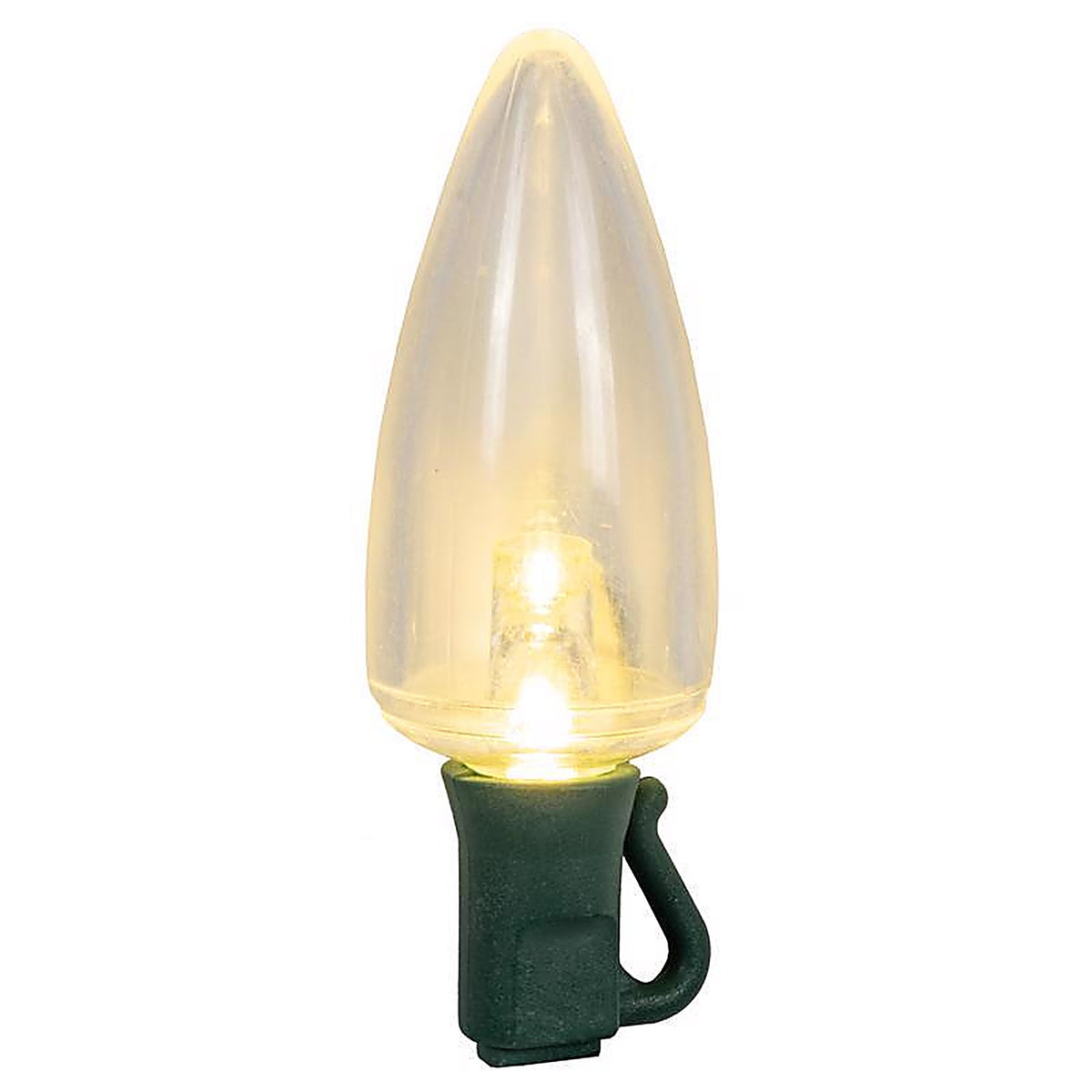 Celebrations - C925TWWA - Platinum LED C9 Warm White 25 CT String Christmas Lights 25 Ft.