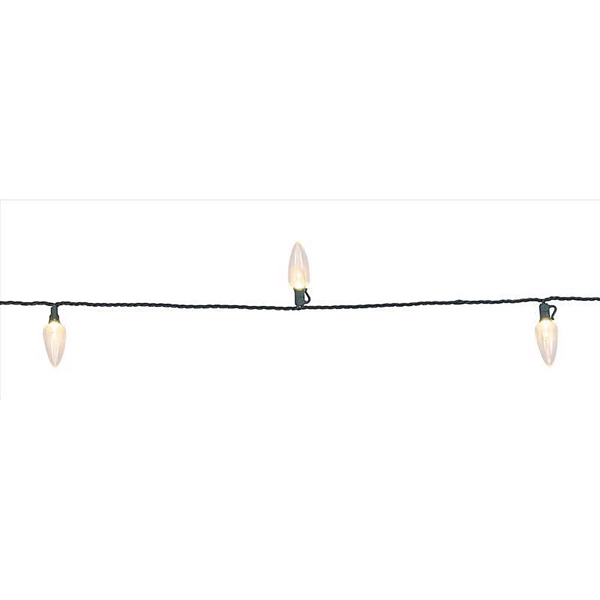 Celebrations - C925TWWA - Platinum LED C9 Warm White 25 CT String Christmas Lights 25 Ft.
