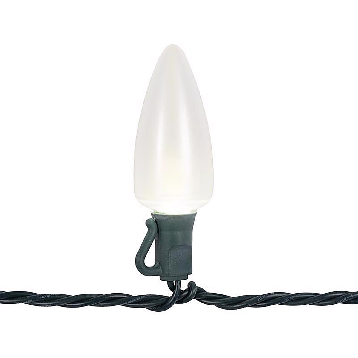Celebrations - C925OWHA - Platinum LED C9 White 25 CT String Christmas Lights 25 Ft.