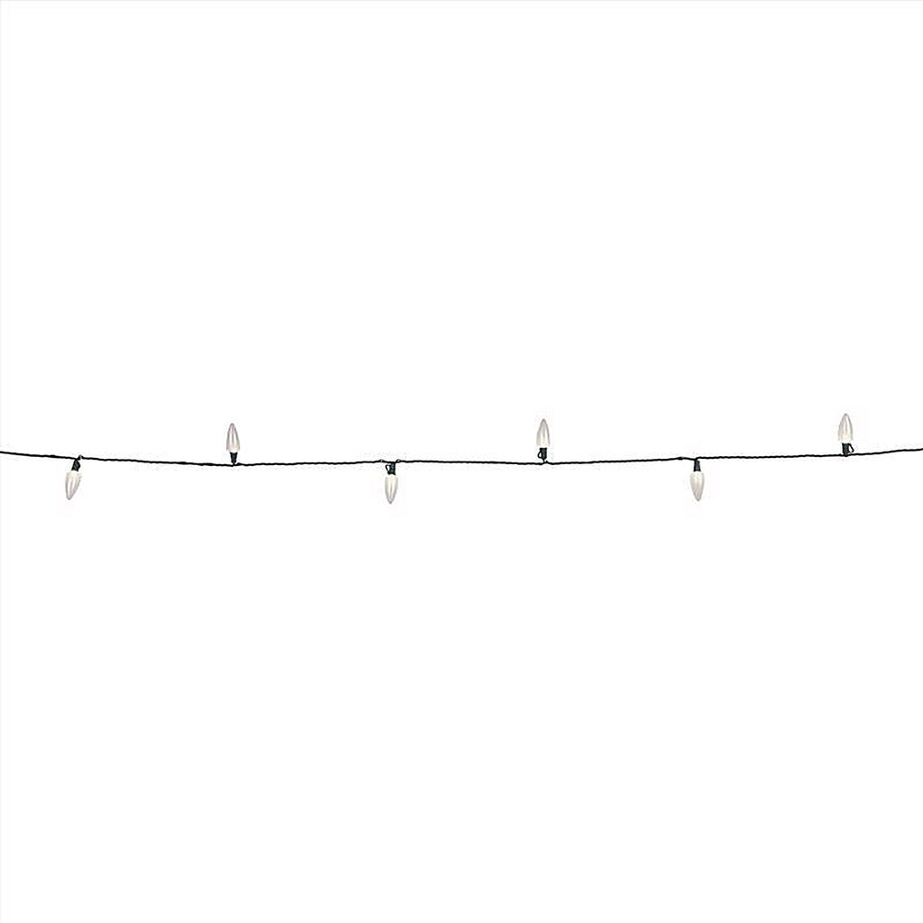 Celebrations - C925OWHA - Platinum LED C9 White 25 CT String Christmas Lights 25 Ft.