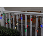 Celebrations - C925OMUA - Platinum LED C9 Multicolored 25 CT String Christmas Lights 25 Ft.