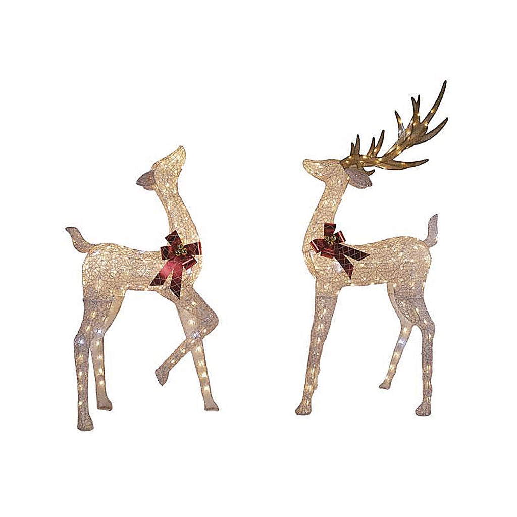 Celebrations - 20DH1217S - LED Warm White Reindeer 6 Ft. Yard Decor