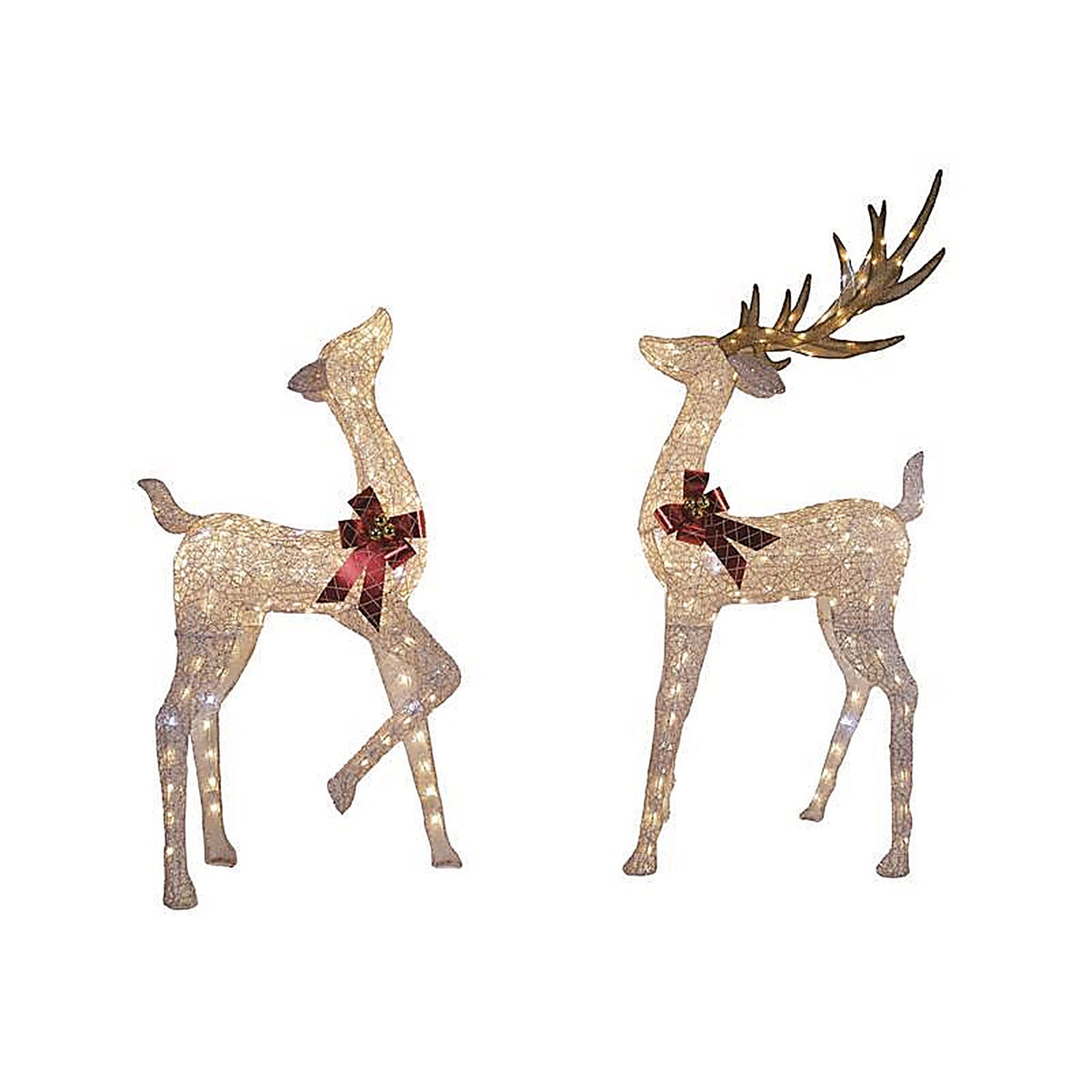 Celebrations - 20DH1217S - LED Warm White Reindeer 6 Ft. Yard Decor