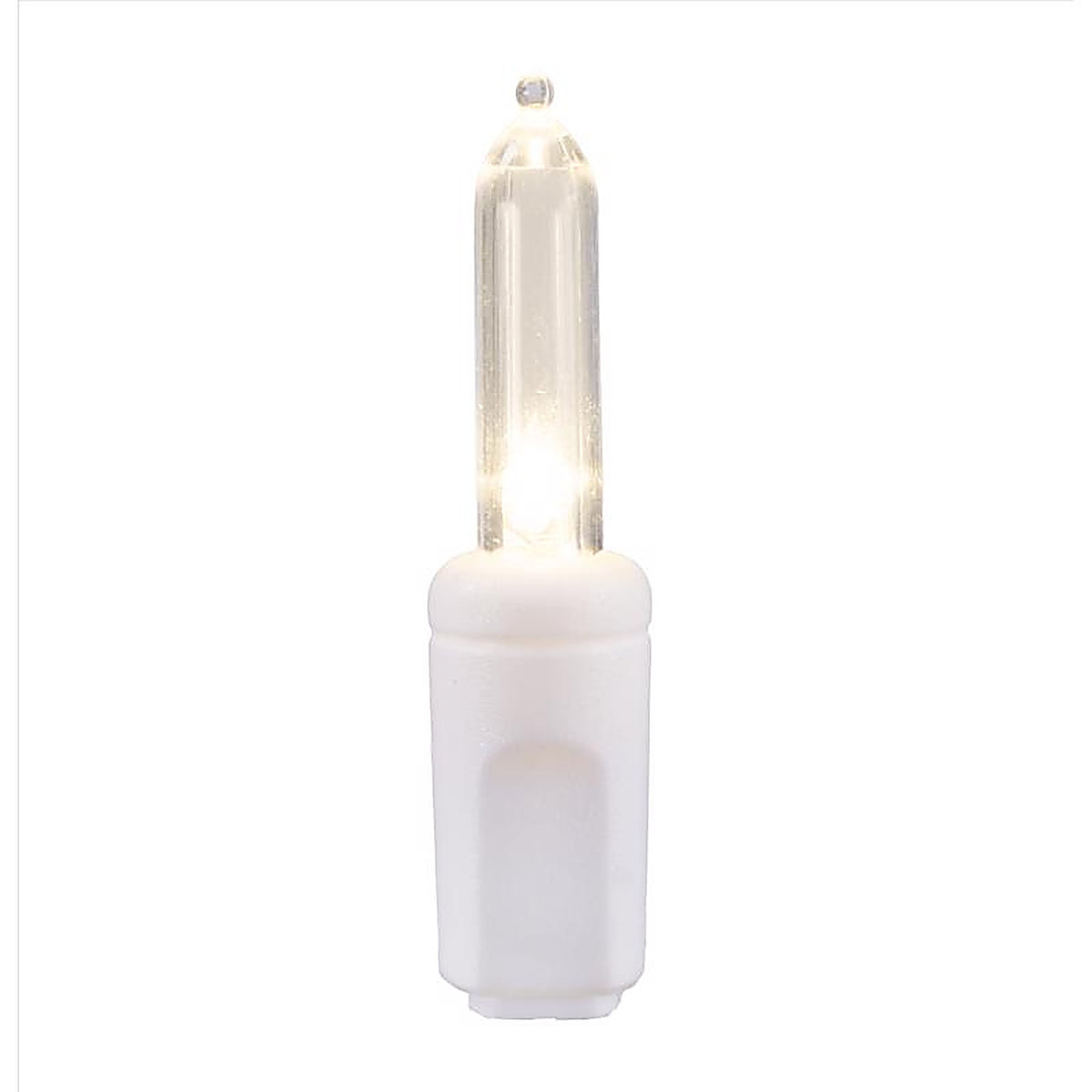 Celebrations - ICT5CHSA - Platinum LED T5 Pure White/Warm White 100 CT Icicle Christmas Lights 9.5 Ft.