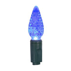 Celebrations - C650RFSA - Platinum LED C6 Multicolored 50 CT String Christmas Lights 25 Ft.