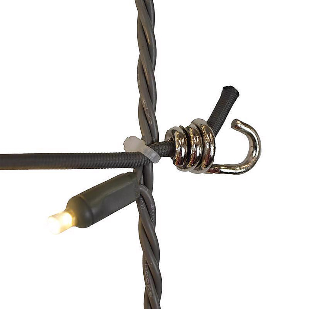 Celebrations - TW100BWWA - Platinum LED Mini Warm White 100 CT Net Christmas Lights 6 Ft.