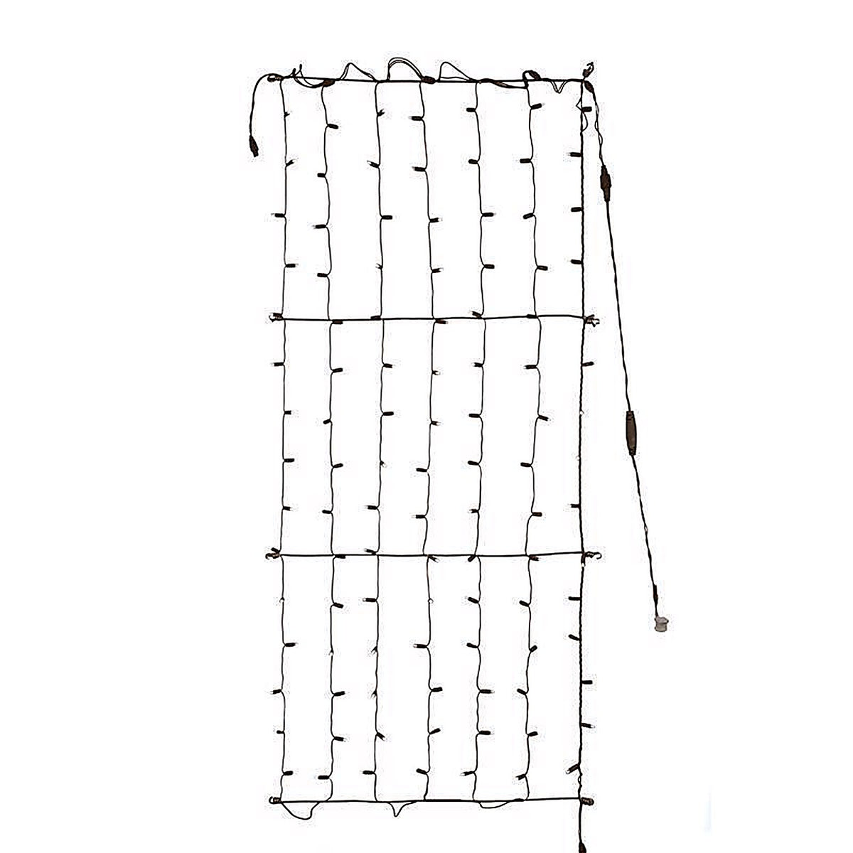 Celebrations - TW100BPWA - Platinum LED Mini Pure White 100 CT Net Christmas Lights 6 Ft.