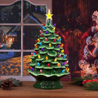 Mr. Christmas - 18657AC - LED Green Nostalgic Ceramic Christmas Tree 24 In.