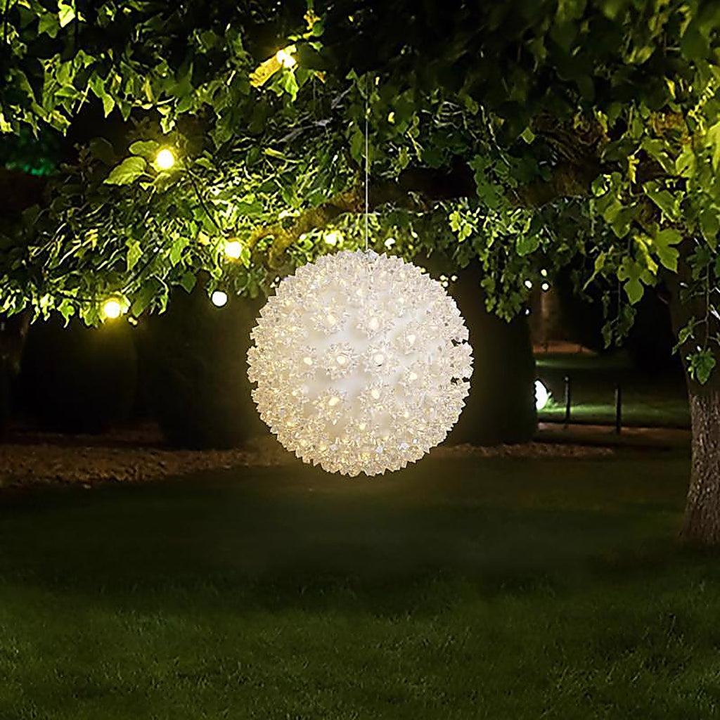 Celebrations - 75SLSWWA - LED Warm White Starlight Sphere 7.5 In. Hanging Decor