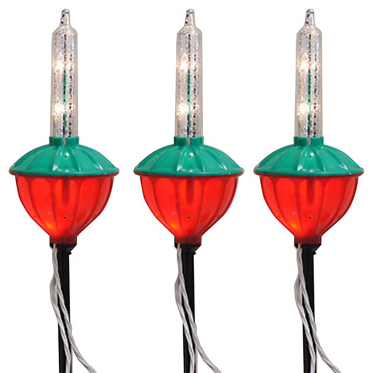 Sienna - E44GV113 - Incandescent Clear Bubble Light Driveway Markers 4.5 In. Pathway Decor