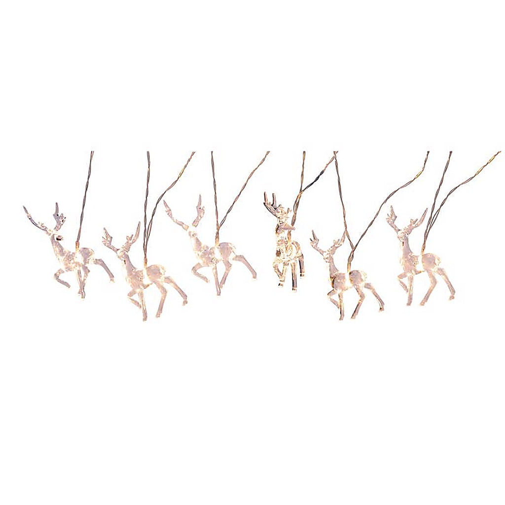 Celebrations - 774325-1 - LED Micro/5mm Warm White 10 CT String Christmas Lights 17.72 Ft.