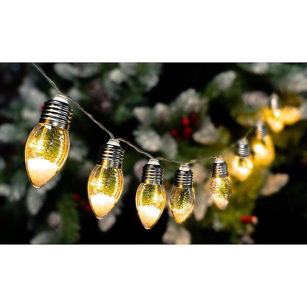 Celebrations - 774355 - LED Micro/5mm Warm White 10 CT String Christmas Lights 17.72 Ft.