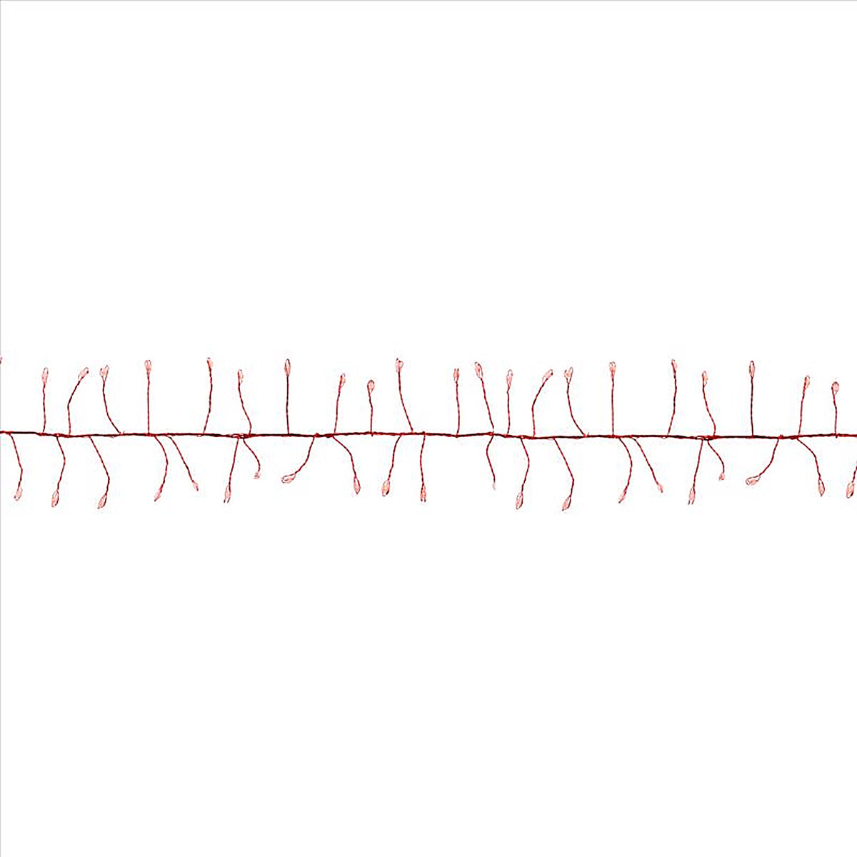 Celebrations - BSCCX250RDRDA - Platinum LED Big Seed Cluster Red 250 CT String Christmas Lights 10 Ft.