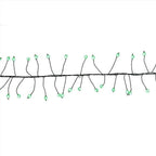 Celebrations - BSCCX250GRA - LED Big Seed Cluster Green 250 CT String Christmas Lights 10 Ft.