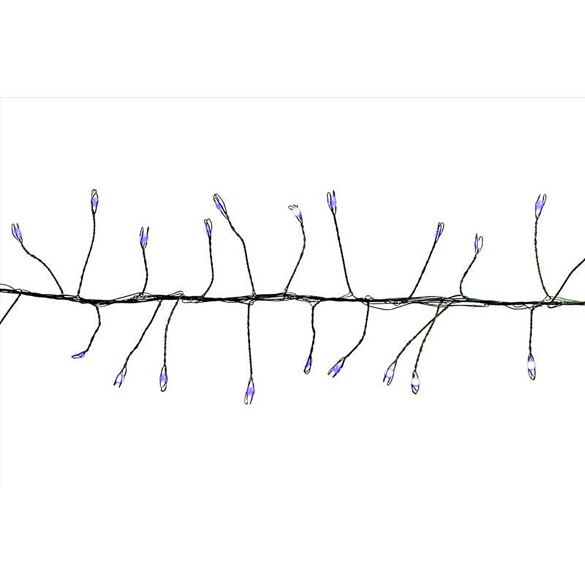 Celebrations - BSCCX250BLA - LED Big Seed Cluster Blue 250 CT String Christmas Lights 10 Ft.