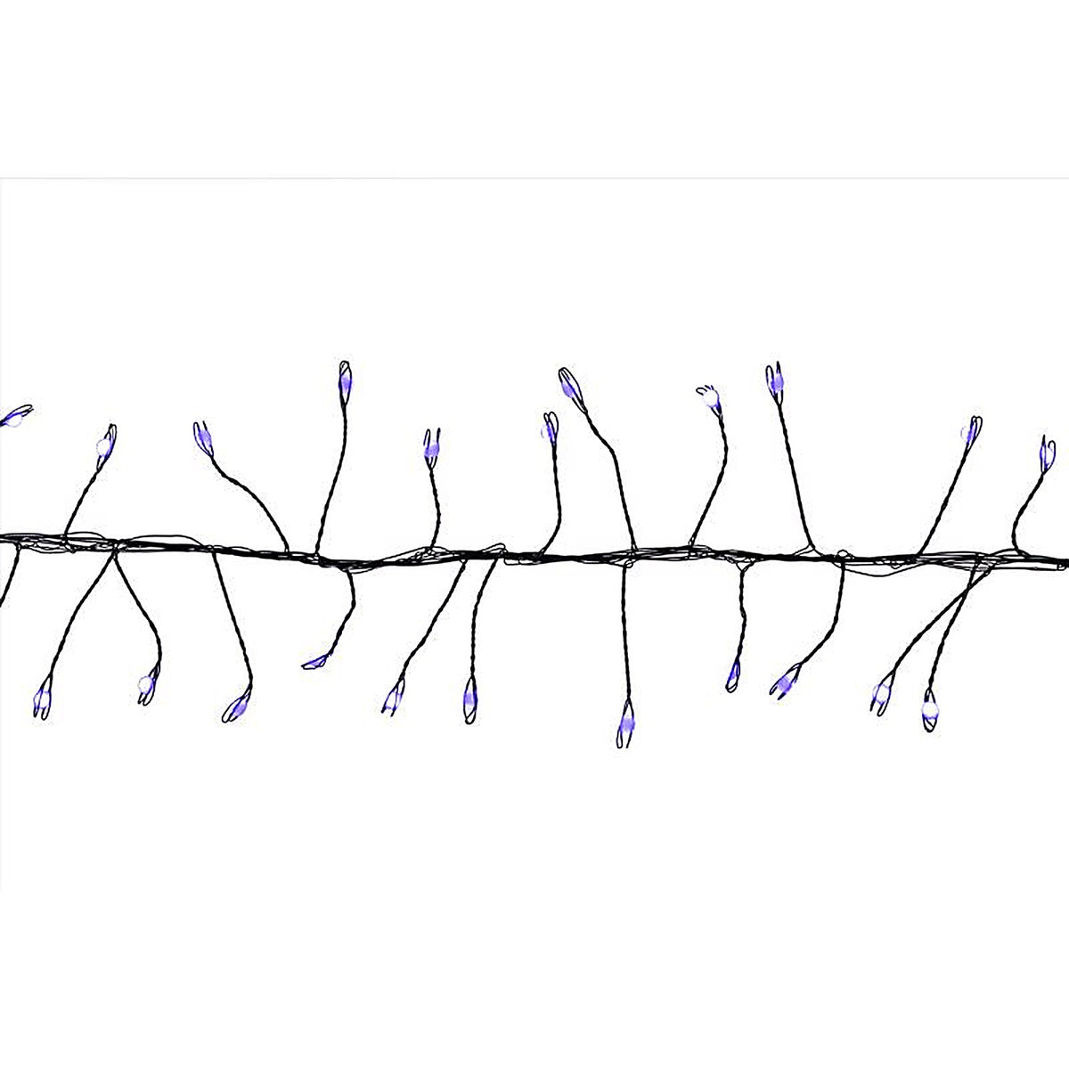 Celebrations - BSCCX250BLA - LED Big Seed Cluster Blue 250 CT String Christmas Lights 10 Ft.