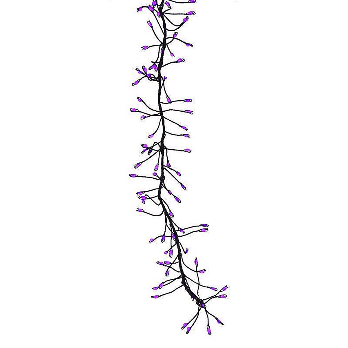 Celebrations - BSCCX250PLA - Purple 250 CT 3 In. LED Prelit Connectable Big Seed Cluster Halloween Lights