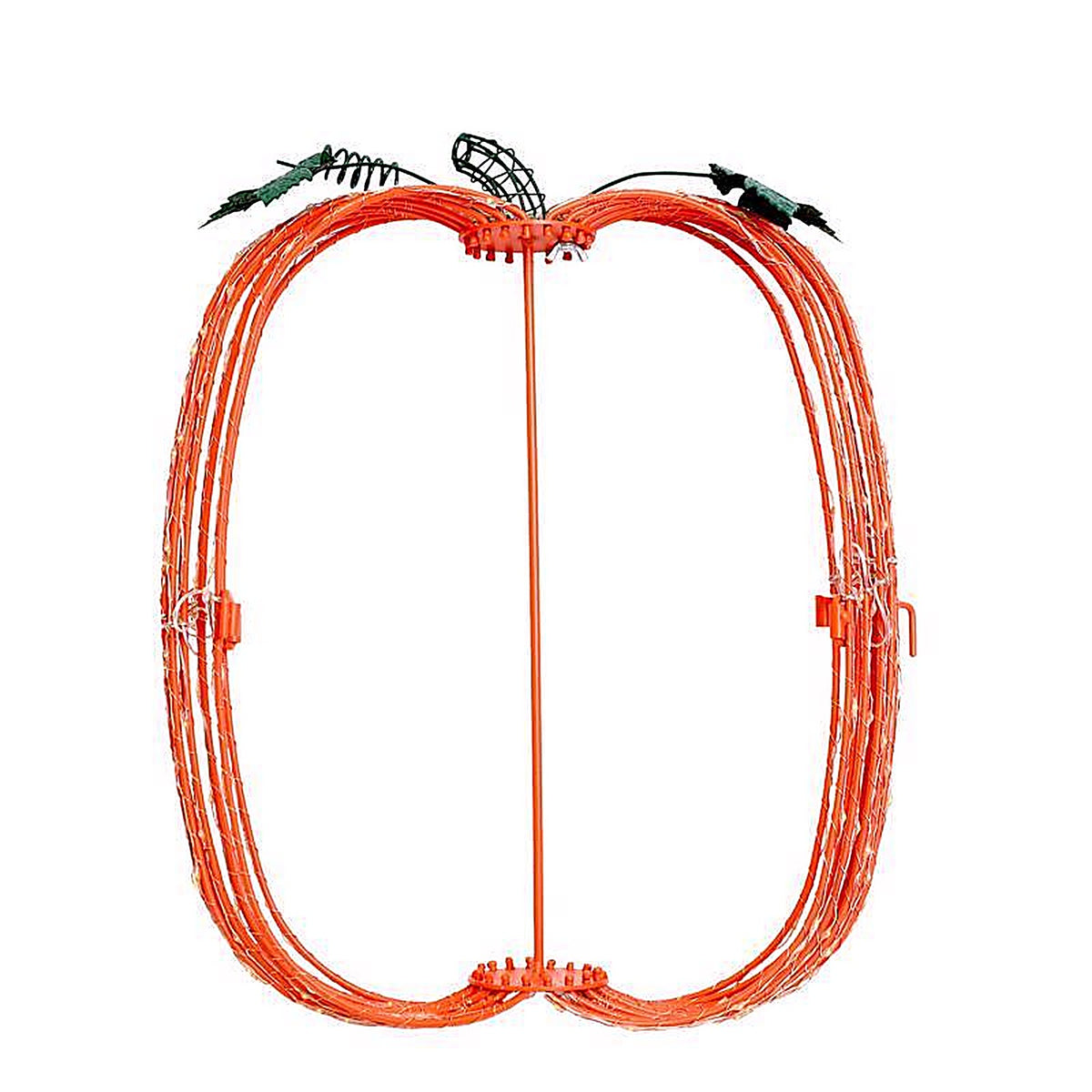Celebrations - PMKTORA - Orange 216 CT 16 In. LED Prelit Foldable Pumpkin Halloween Decor