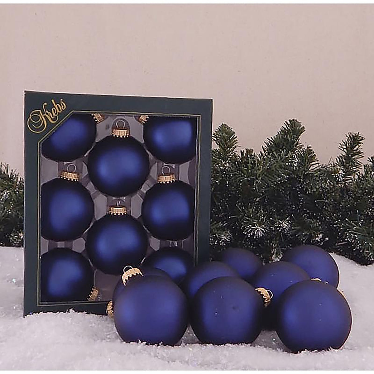 Christmas by Krebs - CBK83302 - Midnight Haze Ball Ornaments 2-5/8 In.