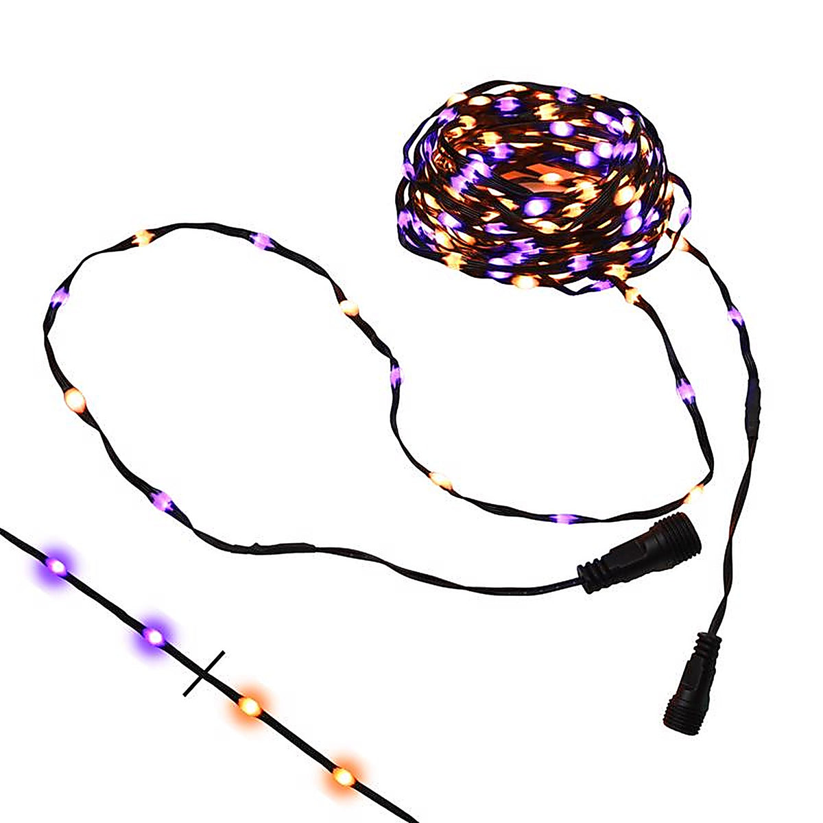 Celebrations - RB100ORPL2A - Orange/Purple 100 CT LED Prelit Ribbon Lights