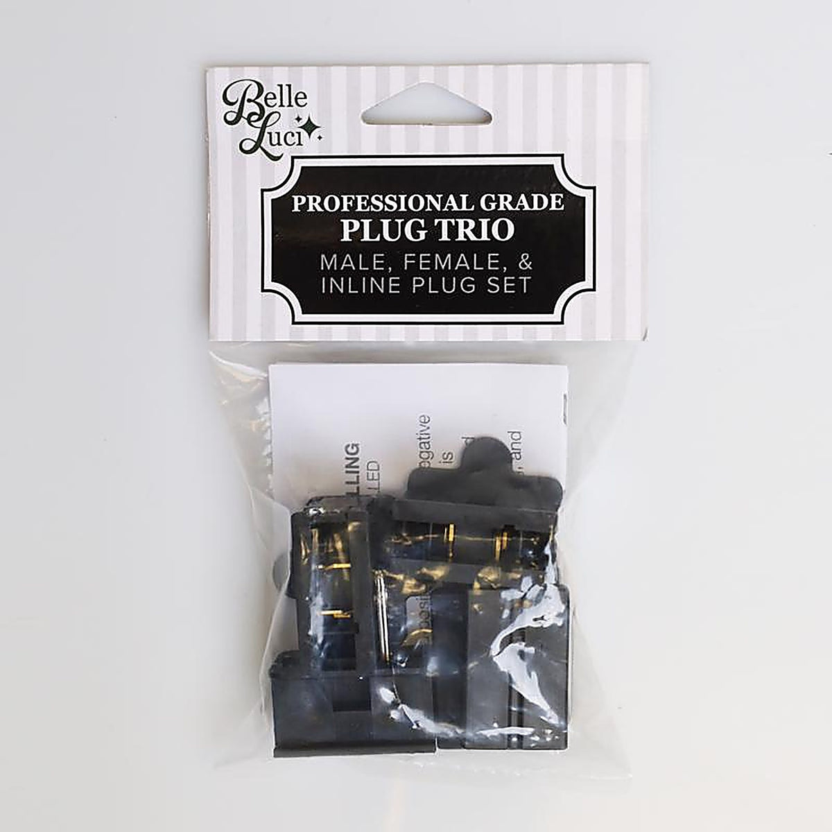 Belle Luci - 07-05034 - Holiday Bright Lights LED Male/Female/Inline Plugs Spt2 Electric Plug Kit Clear 0 Ft. 0 L