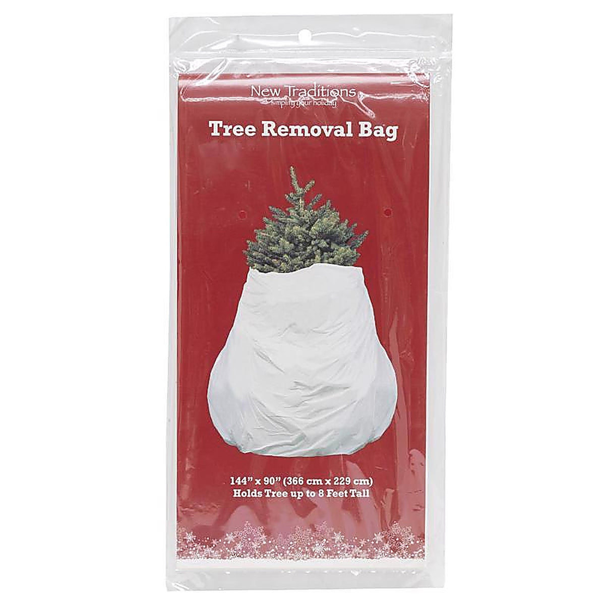Celebrations - 63501ACP2 - White Tree Removal Bag 144 In. W X 90 In. D