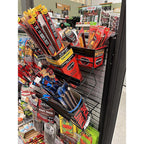 Great Northern Instore - 26759 - Black Metal Jack Links Pegboard Display