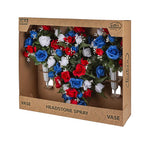Gerson - HCV0001RWB - America Porch Decor 3 Piece