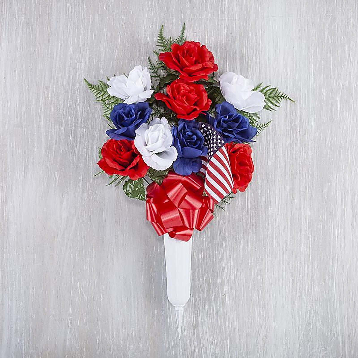 Gerson - HCV0001RWB - America Porch Decor 3 Piece