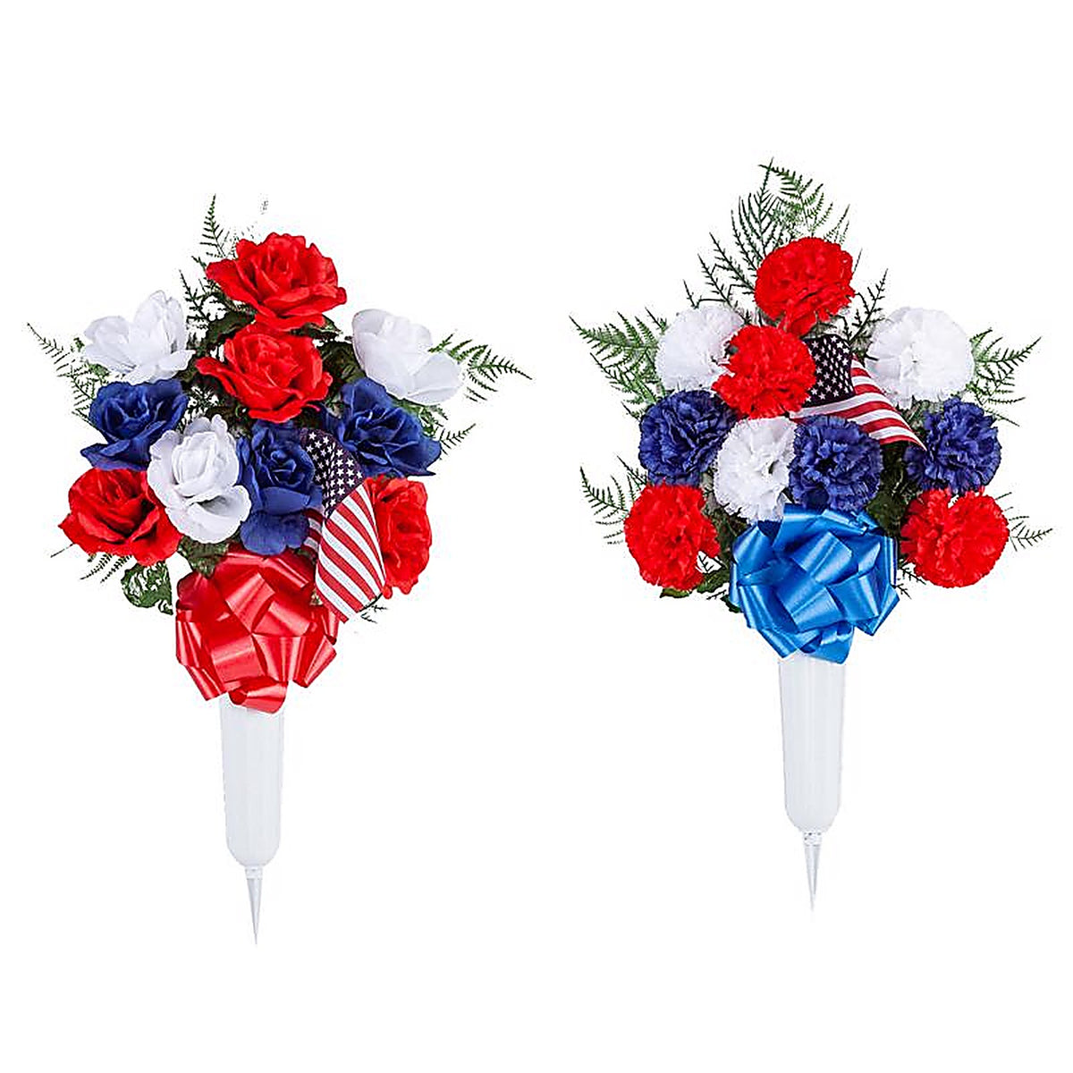 Gerson - CVP0016 - American Flag Porch Decor 1 Piece