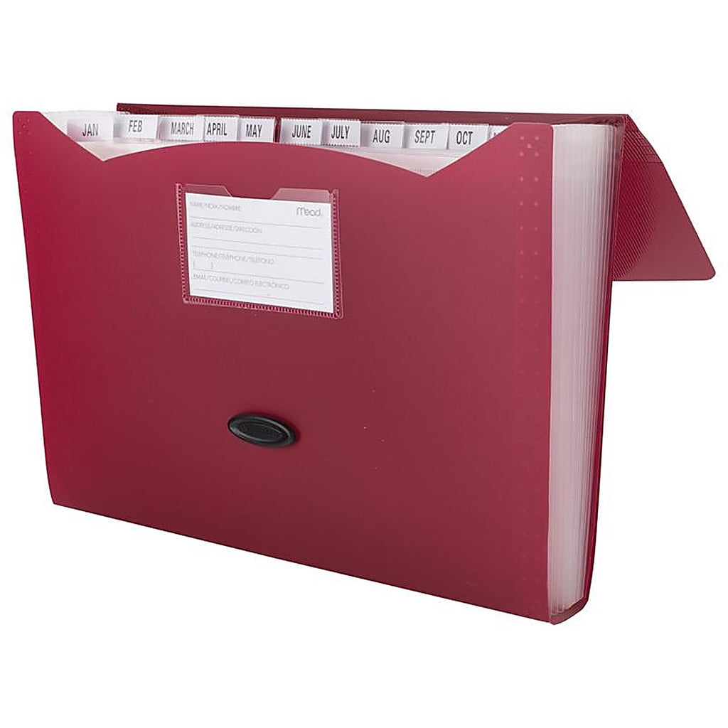 Mead - 35902 - 9.75 In. H X 13 In. W File Organizer Assorted