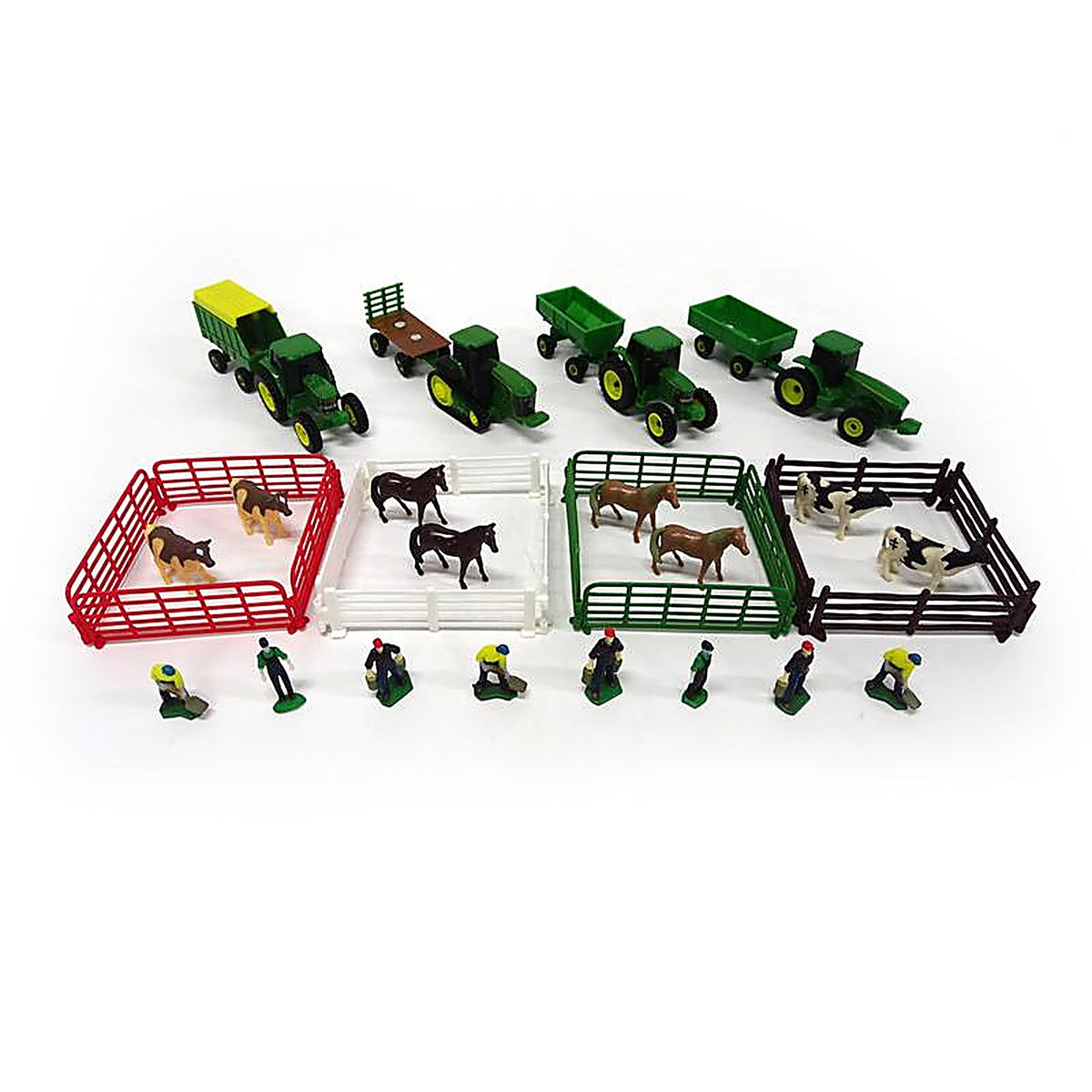 Tomy - 37657AP - John Deere Farm Toy Set Assorted 10 Piece