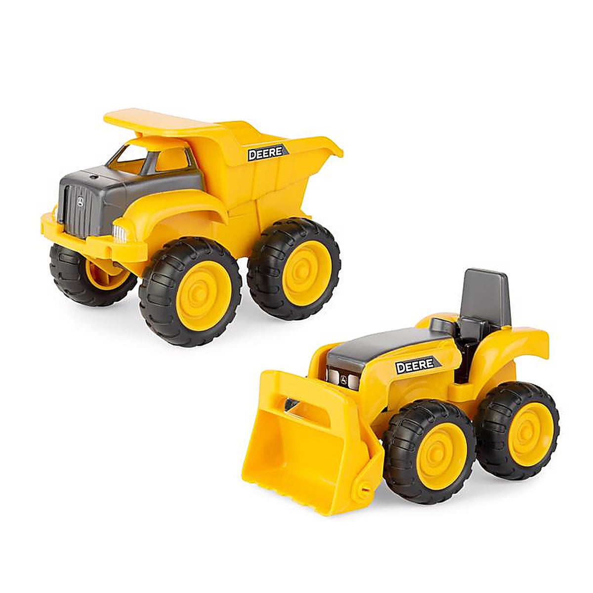 Tomy - 47020V1 - John Deere Dump Truck and Tractor Toy Yellow 2 Piece