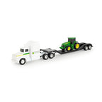 Tomy - 37382A2 - John Deere 1:64 Semi with Trailer and Tractor Toy Assorted 3 Piece