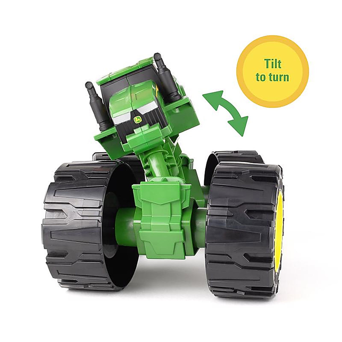 Tomy - 47492 - John Deere Monster Treads Toy Black/Green