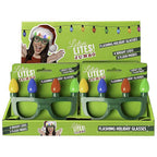 Lotsa Lights - XJMBG24 - LED Multicolor Flashing Glasses Light Set 5 In.