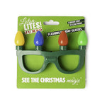 Lotsa Lights - XJMBG24 - LED Multicolor Flashing Glasses Light Set 5 In.
