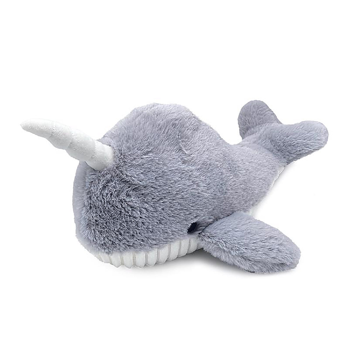 Warmies - CP-NAR-1 - Narwhal Stuffed Animal Gray/White
