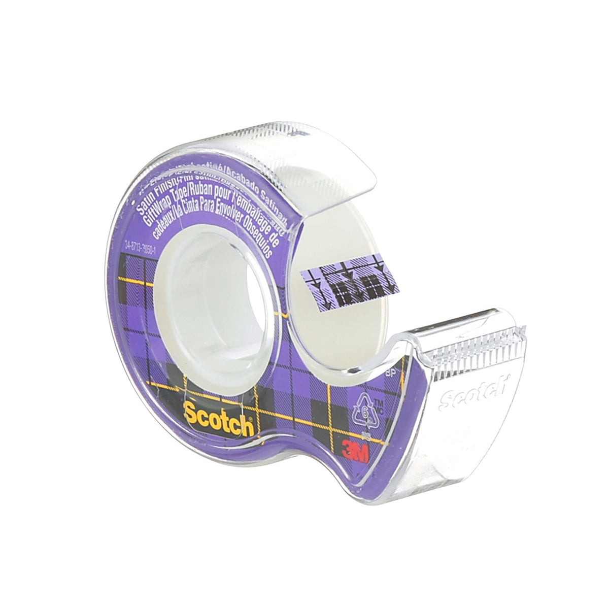 3M CLIP-15 Scotch Gift Wrapping Tape Clear