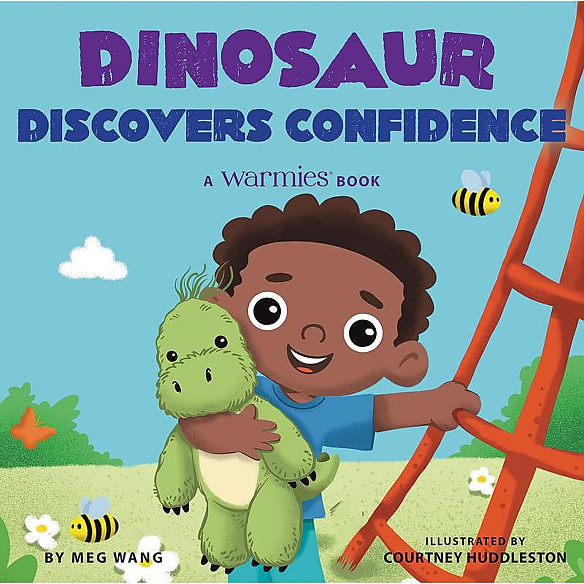 Warmies - BK-DINOSAUR-1 - Dinosaur Discovers Confidence Storybook
