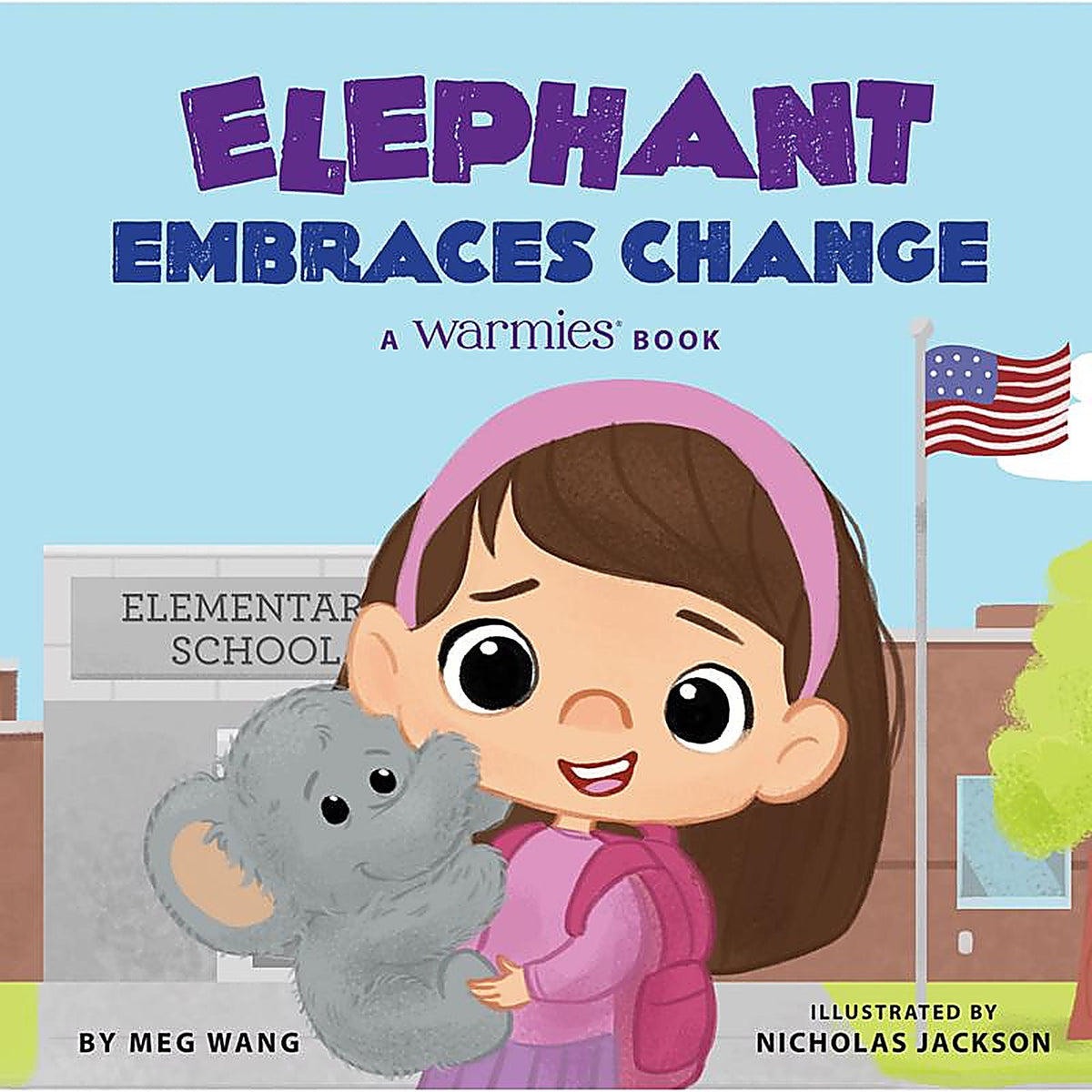 Warmies - BK-ELEPHANT-1 - Elephant Embraces Change Storybook