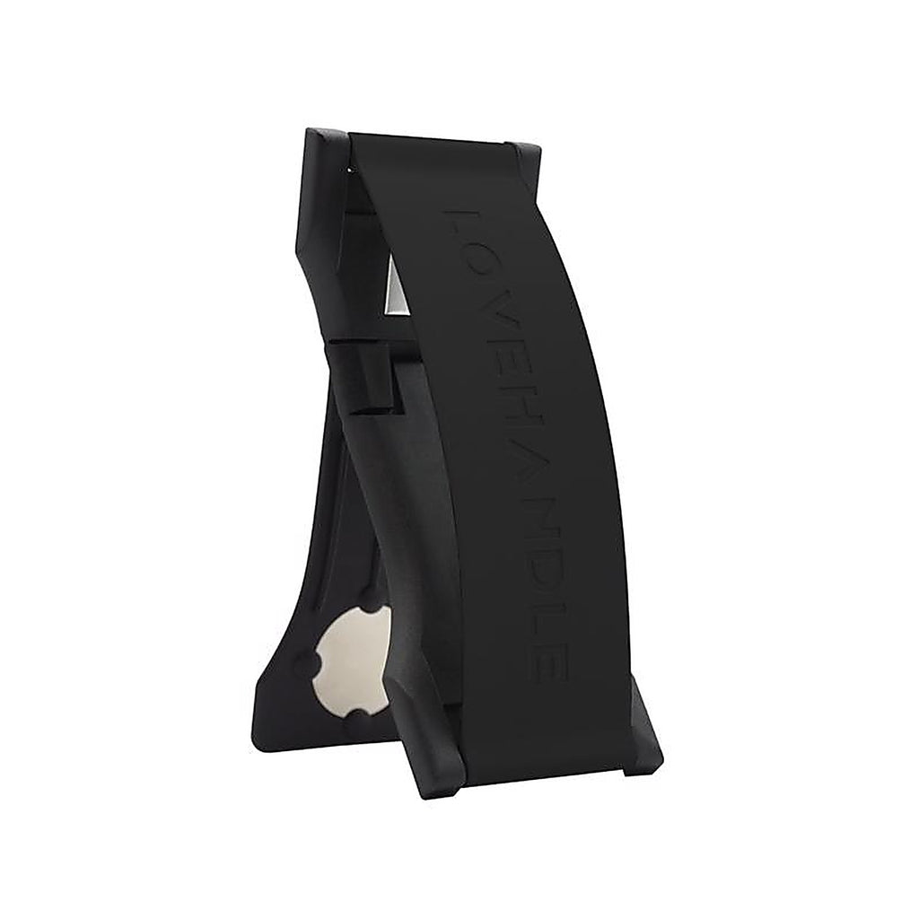 LoveHandle - P-1090-01 - Black Solid Phone Grip for All Mobile Devices