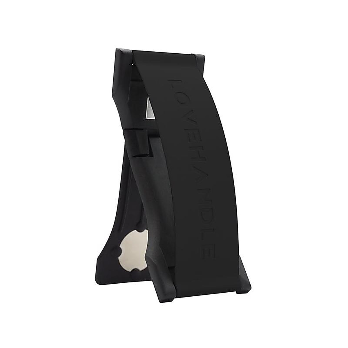 LoveHandle - P-1090-01 - Black Solid Phone Grip for All Mobile Devices
