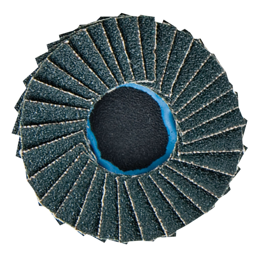 DYNABRADE 90924 3in. Dia. x 40 Grit Z/A Non-Vacuum DynaCut Locking-Type Flap Disc