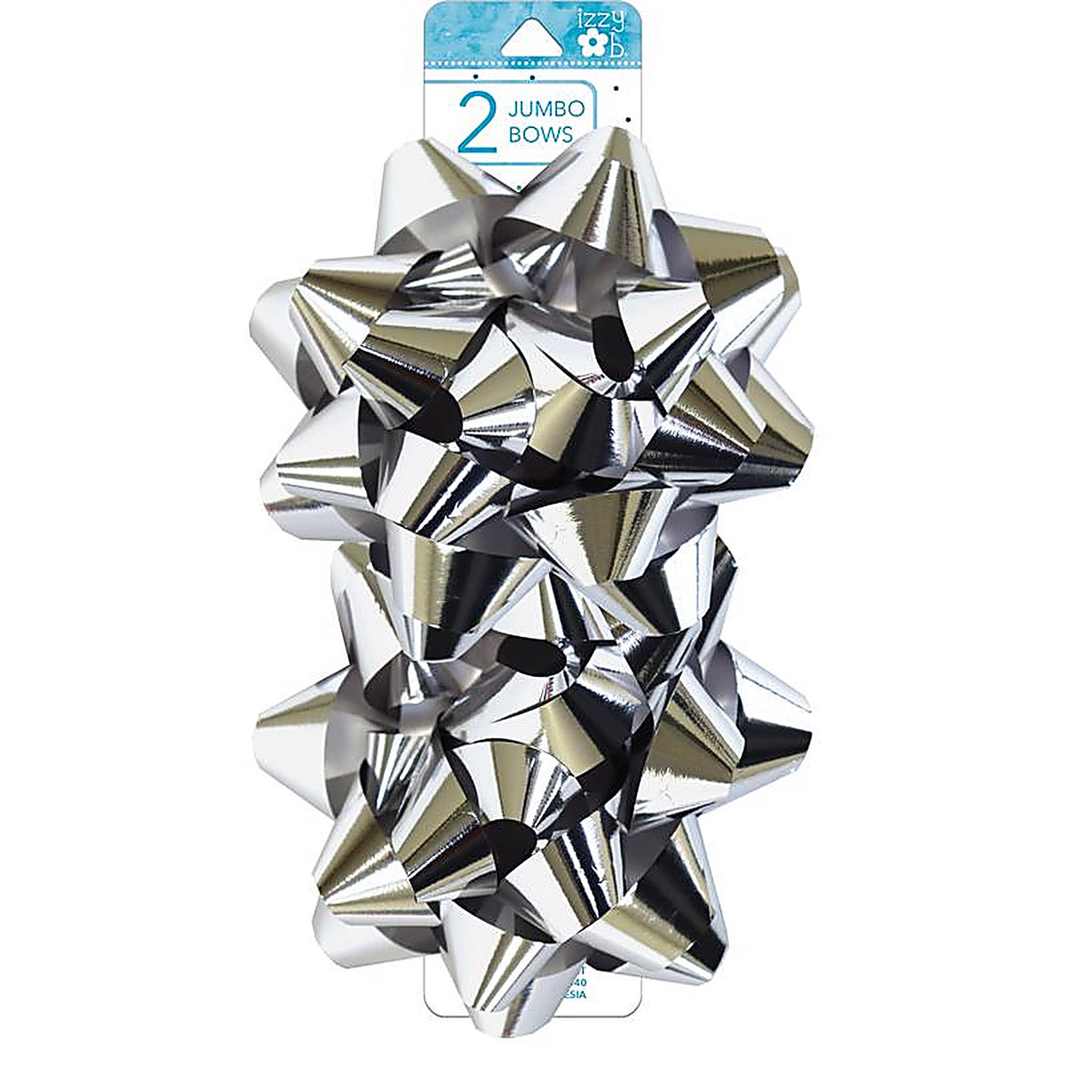 Paper Images - EDBOW2J-01 - Izzy Ob Silver Jumbo Bows